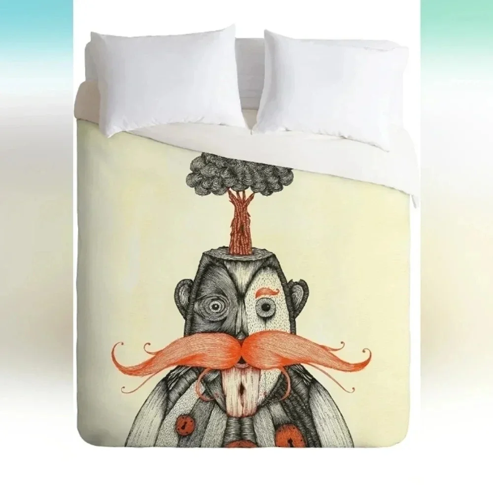 Deny Designs Duane Hosein The Immortal Doctor Duvet Cover, king